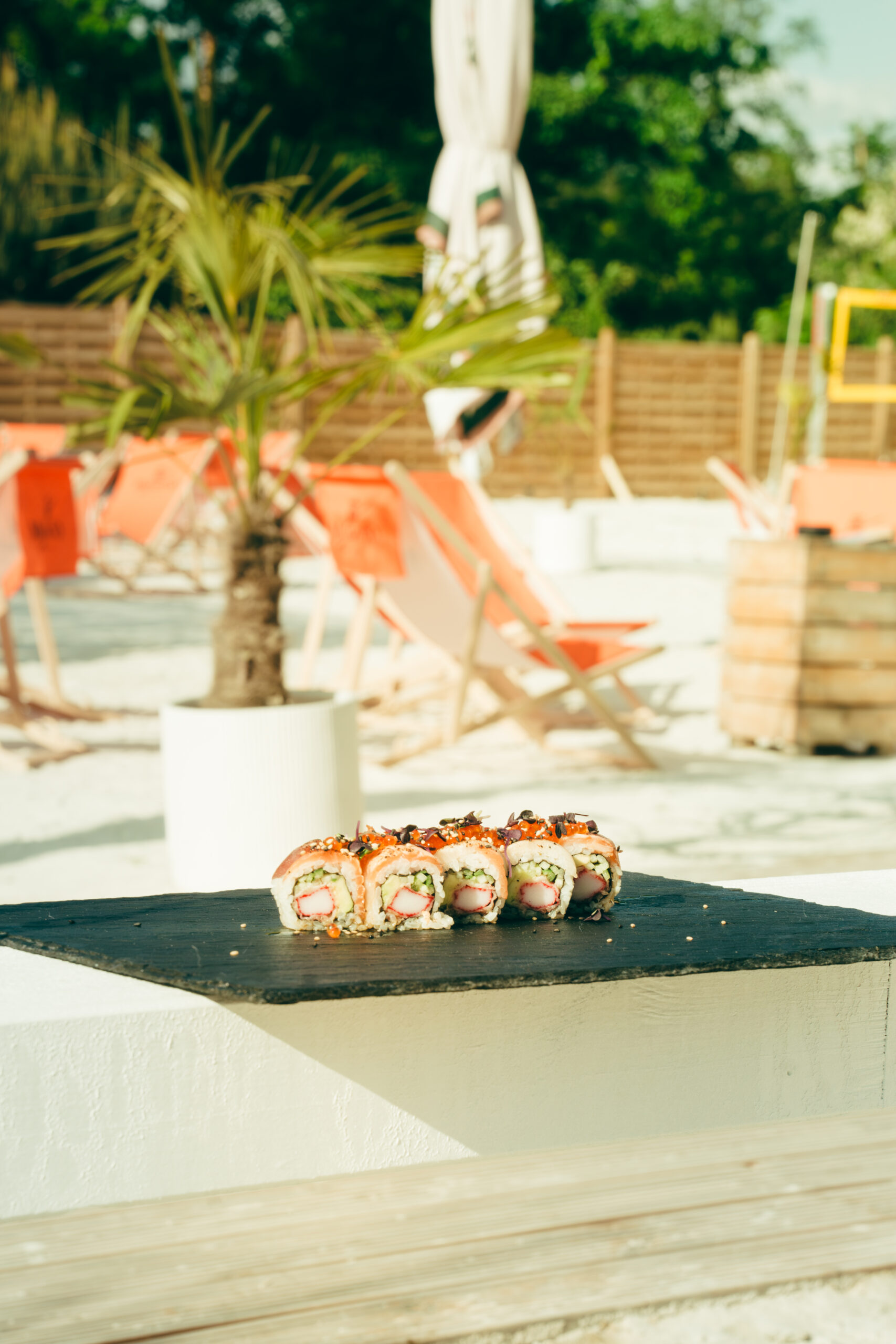 Sushi im Beach